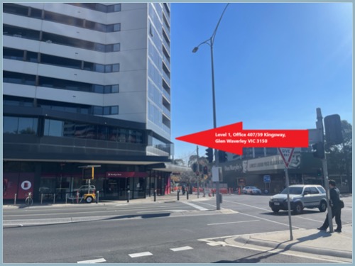 Our office at 39 Kingsway, Glen Waverley